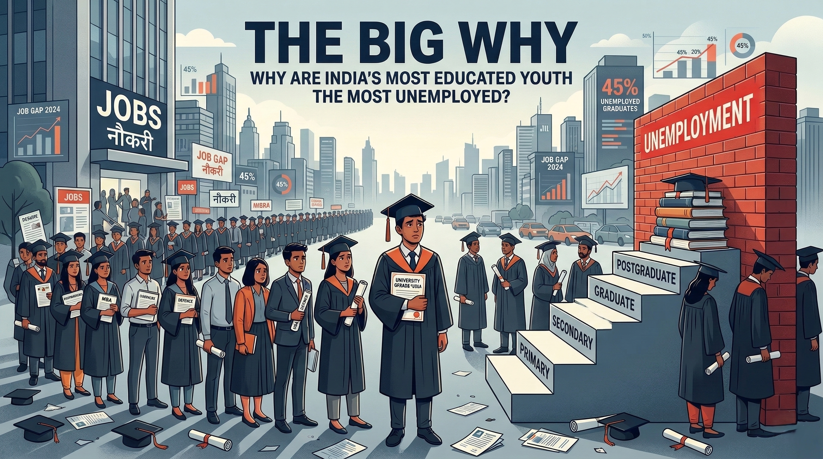 Why Are India’s Most Educated Youth the Most Unemployed?